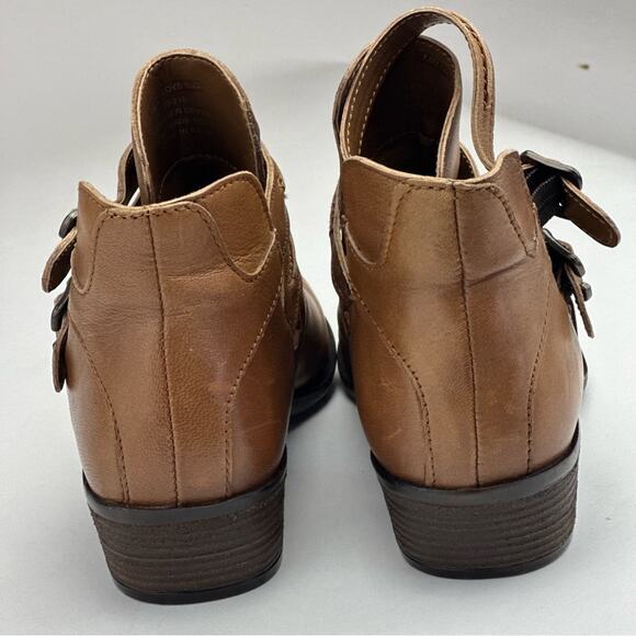 Diba brown leather bootie size 7.5 style Love Bug - Picture 3 of 6